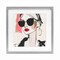 Stupell Industries Sassy Glamour Sketch Framed Print Under Glass, design by Andrea Haase